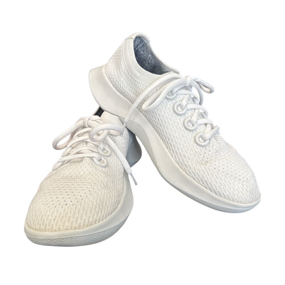 Allbirds Tree Dasher White Performance Running Shoes Size 9 Women’s